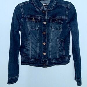 Jou Jou Dark Blue Jean Jacket